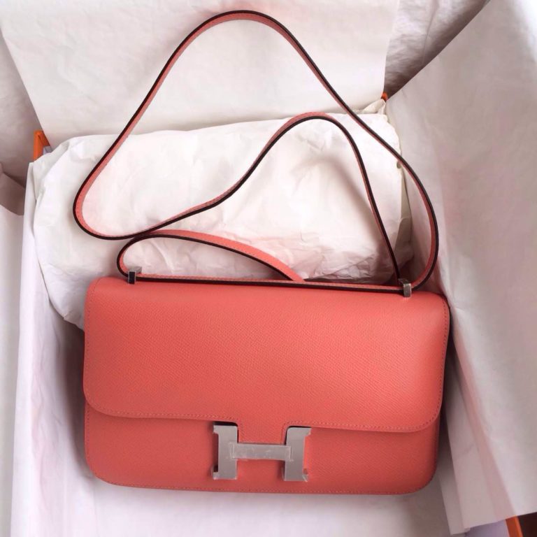 i5 Flamingo France Epsom Leather Constance elan Bag Womens Shoulder Bag
