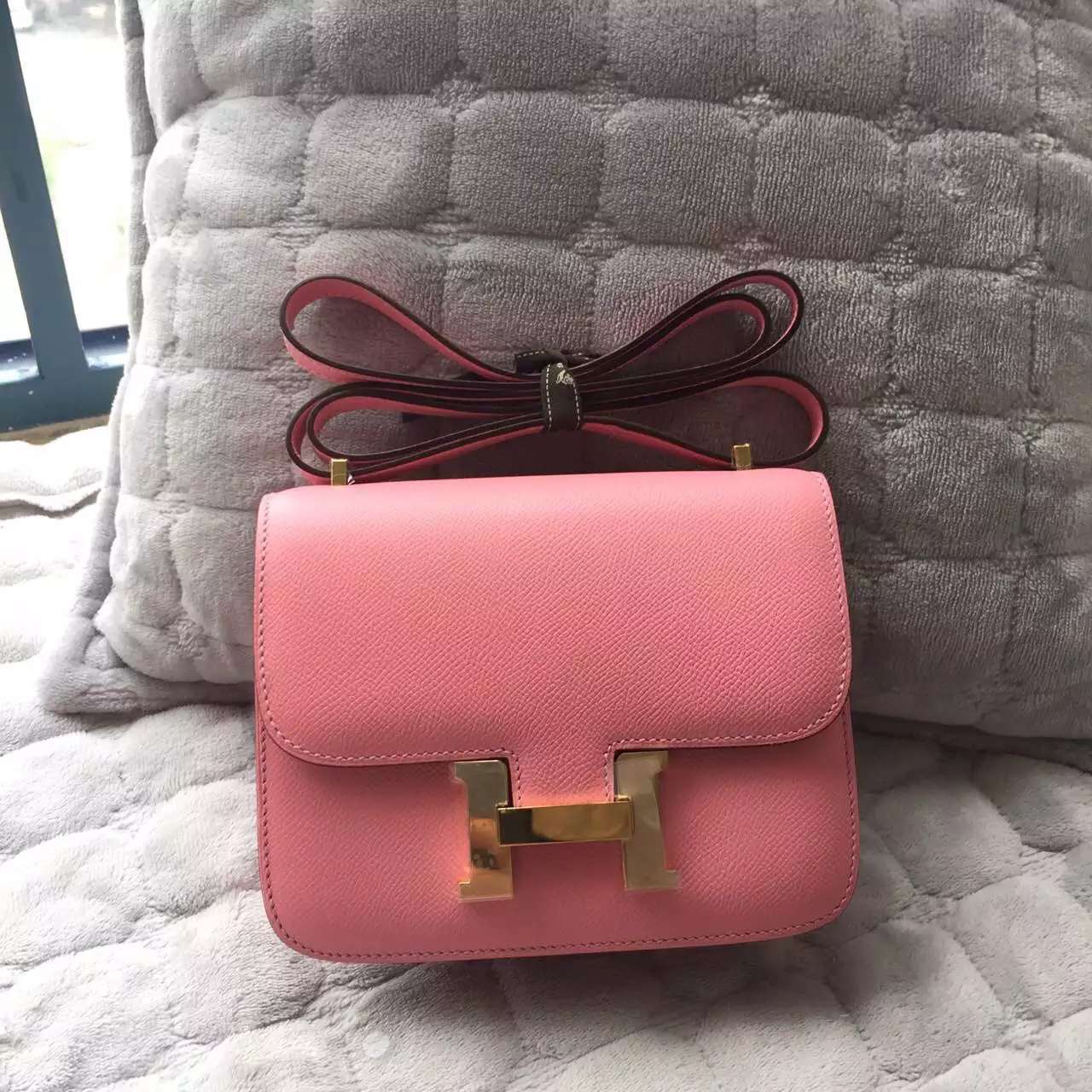 2015 New Fashion Hermes Epsom Leather Mini Constance Bag Multi Color Women&#8217;s Handbag