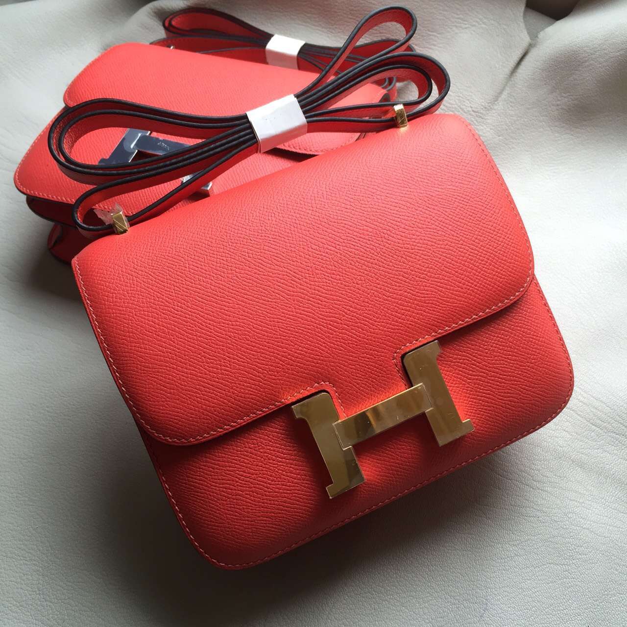 New Fashion Hermes Constance Bag T5 Rose Jaipure Epsom Calfskin Leather