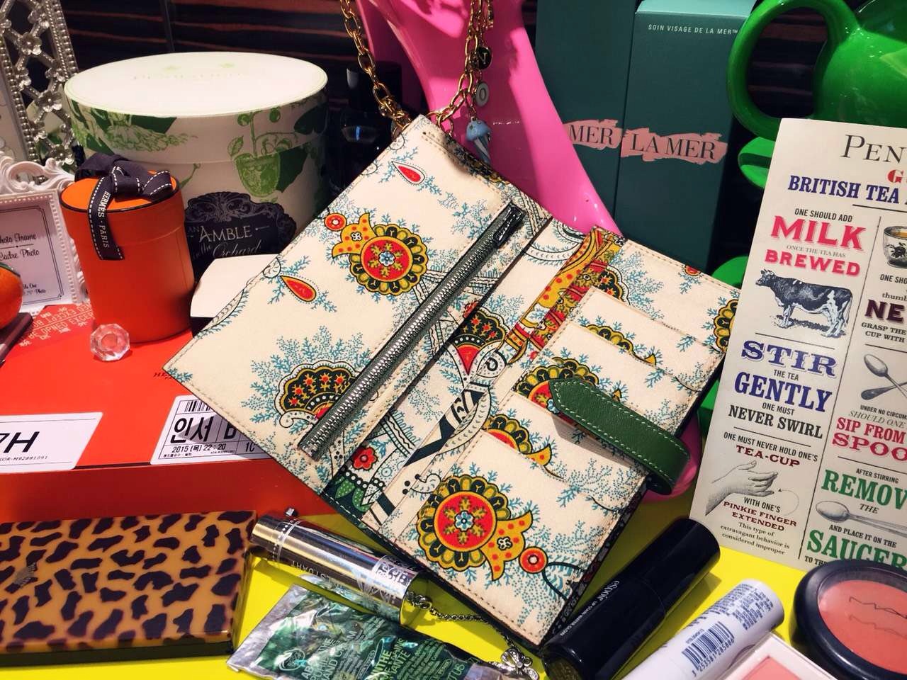 Cheap Hermes Silk&#8217;in Bean Wallet Swift leather V6 Olive Green 19CM