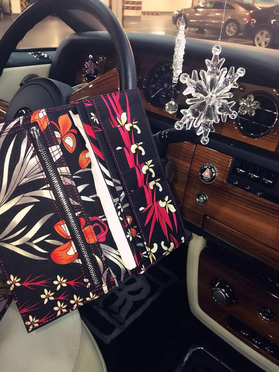 Hand Stitching Hermes CK89 Black Swift Leather Silk’in Bean Wallet 19CM