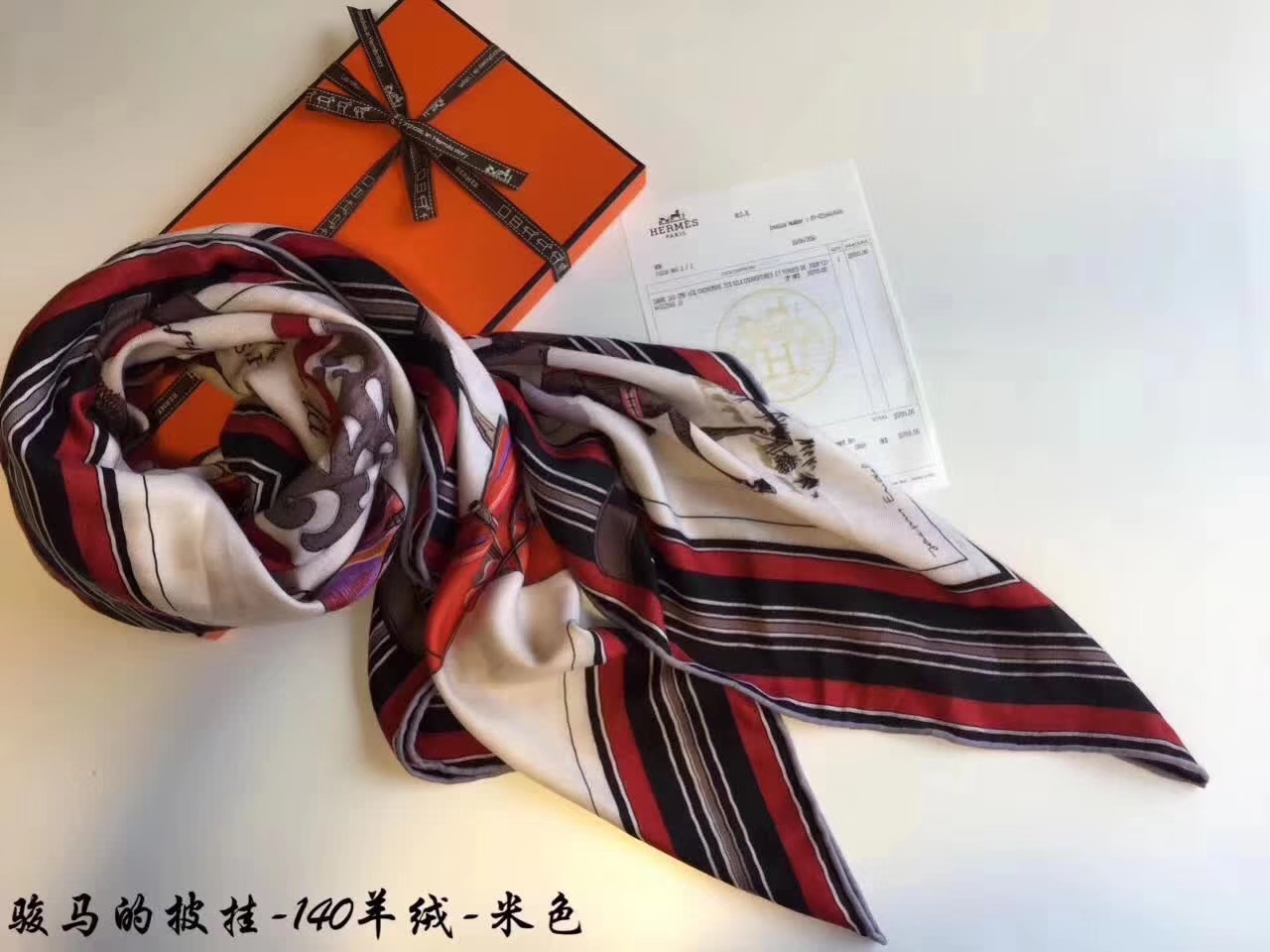 Elegant Hermes Cashmere Grade-A Women’s Scarf Cape140*140cm