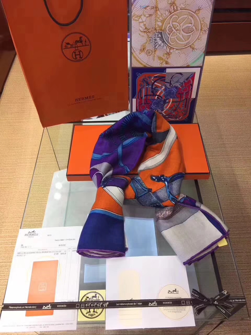 Discount Hermes Cashmere Grade-A Women&#8217;s Scarf Cape140*140CM