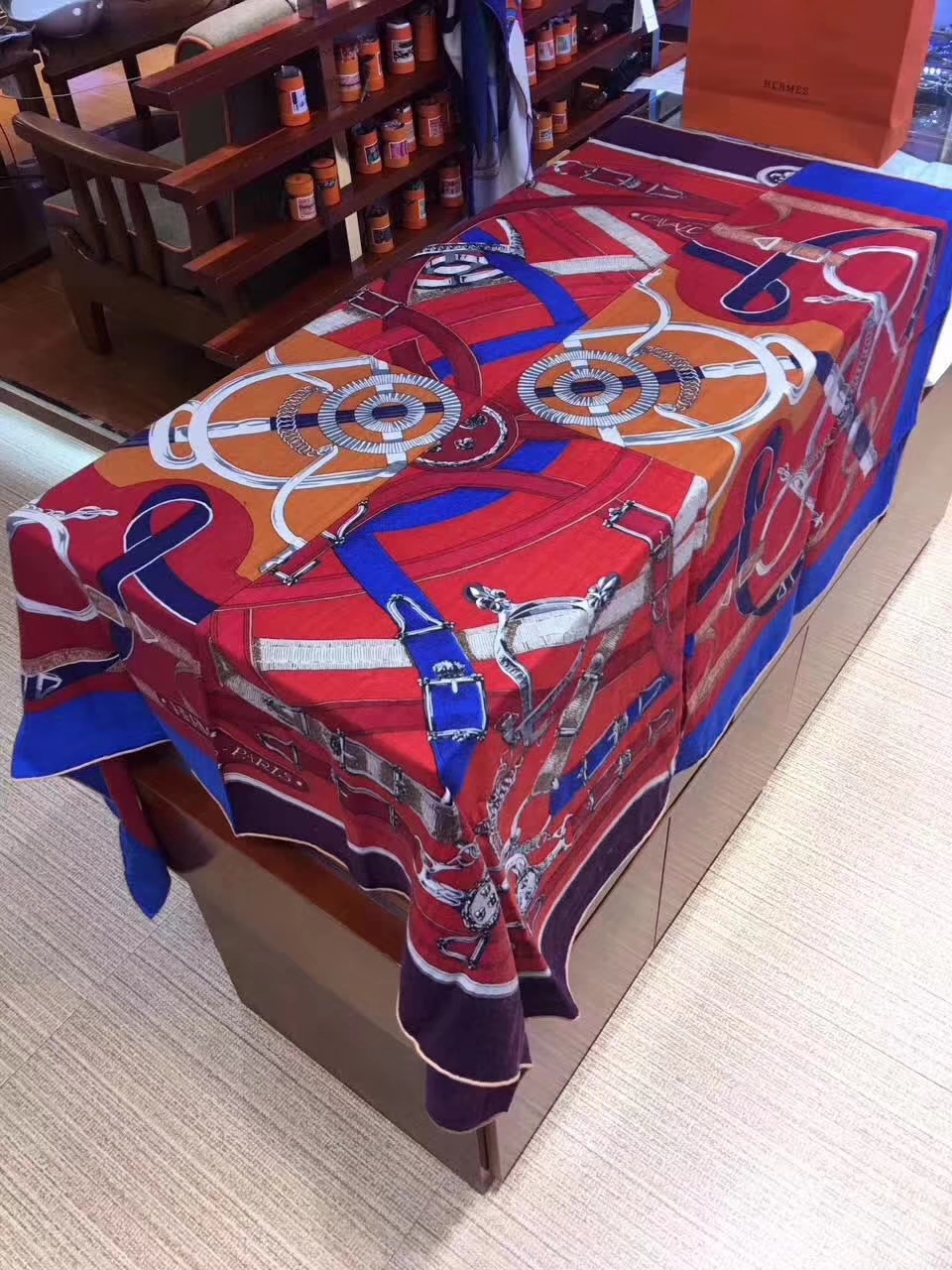 On Sale Hermes Scarf Grade-A Cashmere Women’s Cape140*140cm