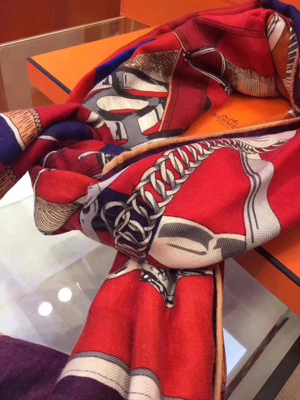 On Sale Hermes Scarf Grade-A Cashmere Women’s Cape140*140cm