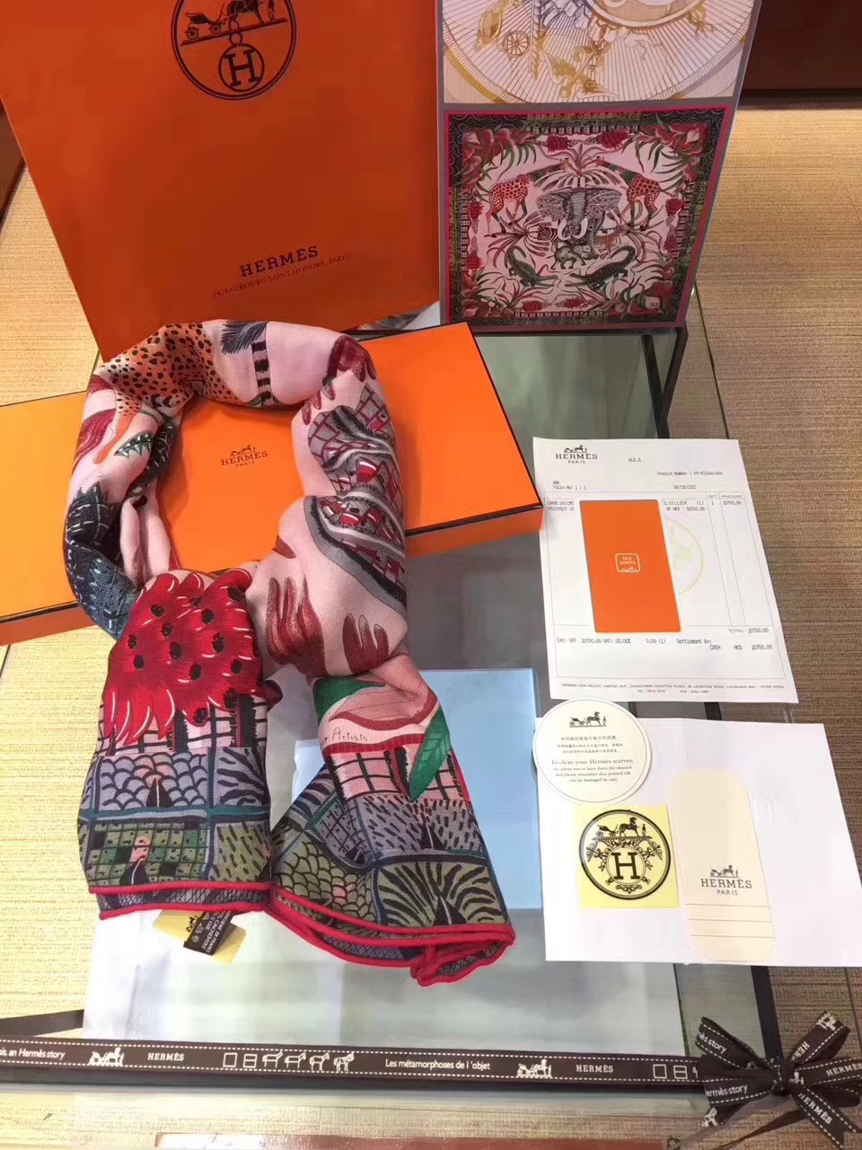 Wholesale Hermes Pink Cashmere Grade-A Women’s Scarf 140*140cm