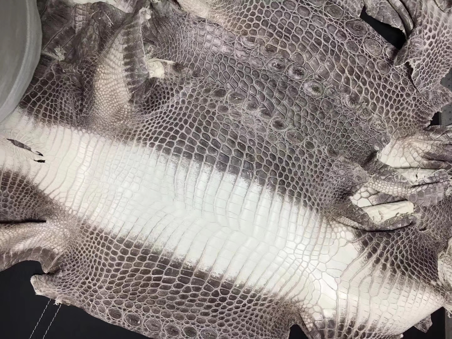 Wholesale Hermes Crocodile Leather in Himalaya Color Can Order Birkin30cm