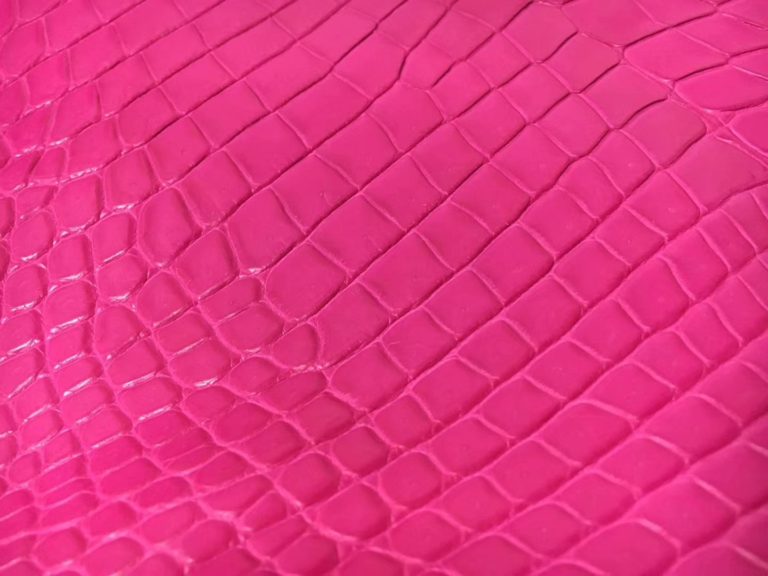 Hermes Rose Color Crocodile Matt Leather Can Order Birkin 30/Kelly 28cm