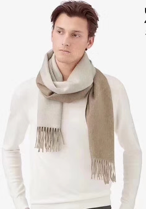 Luxury Hermes Grade-A Camel Cashmere Women&#8217;s Scarf 70*210CM