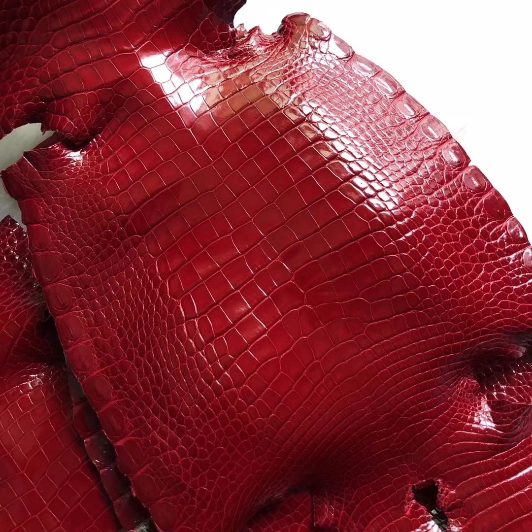 Sale Hermes Shiny Crocodile Leather Can Order Constance Bag18CM