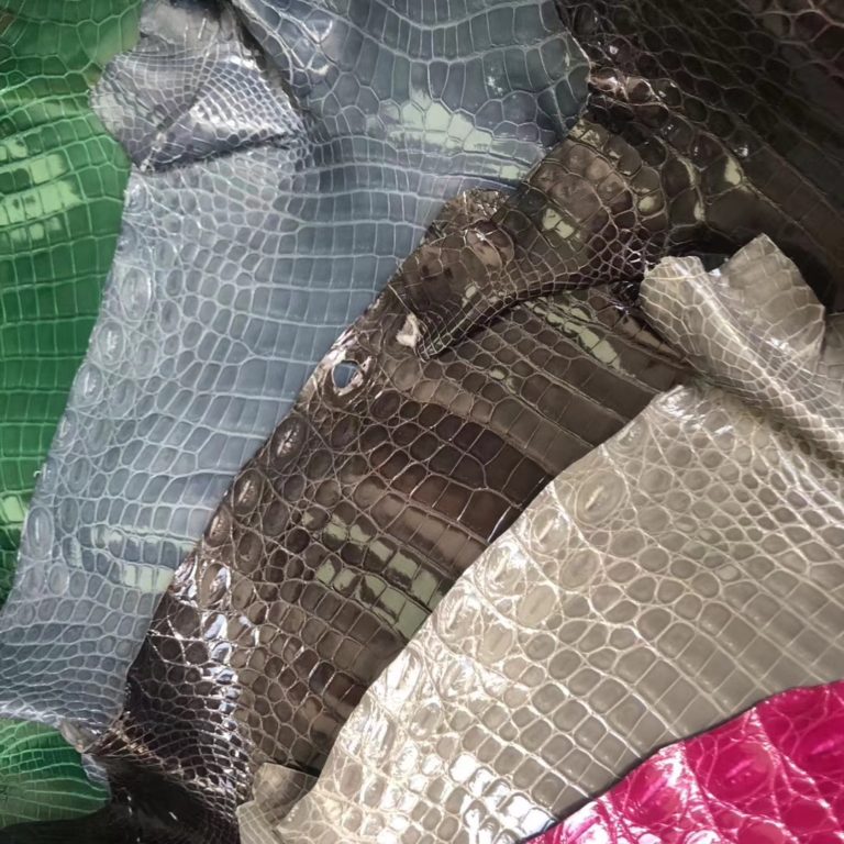 Hermes Shiny Crocodile Leather Can Order Birkin/Kelly Bag