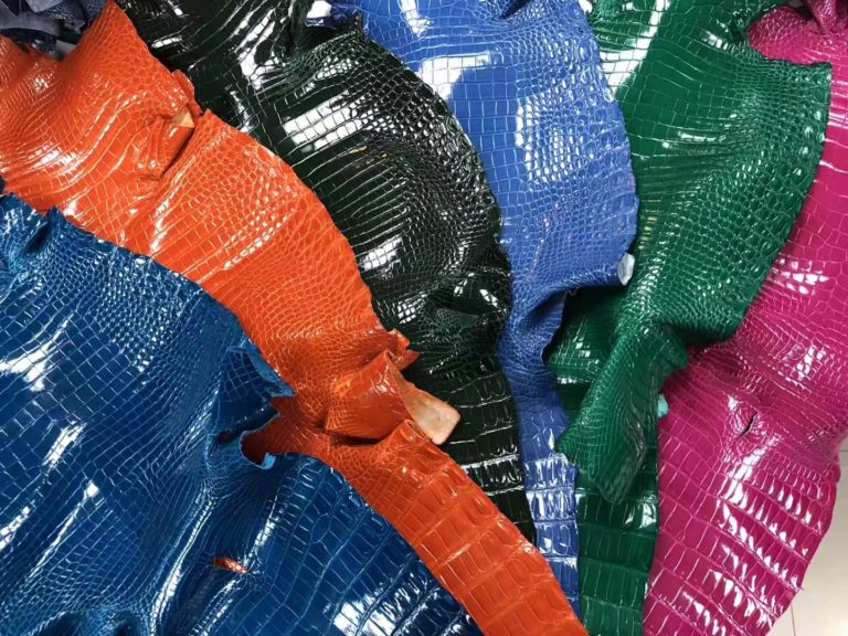 Hermes Bags Multi-color Porosus Shiny Crocodile Can Order Kelly/Birkin
