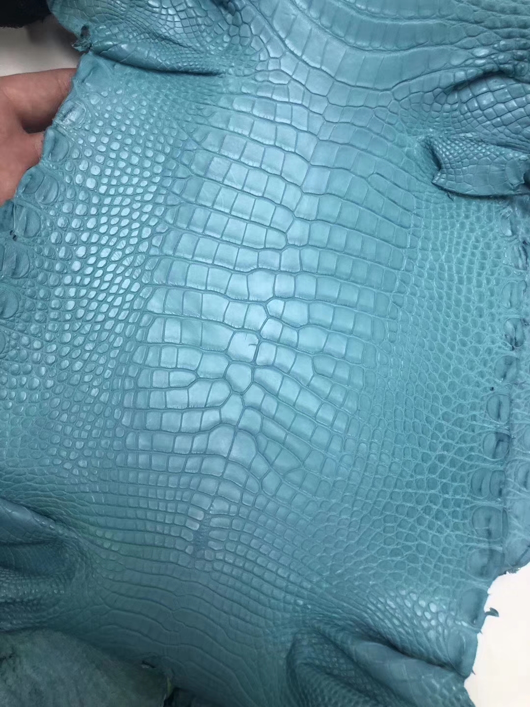 New Hermes 3Z Blue Saint-cyr Alligator Matt Crocodile Leather Minikelly Bags Customization