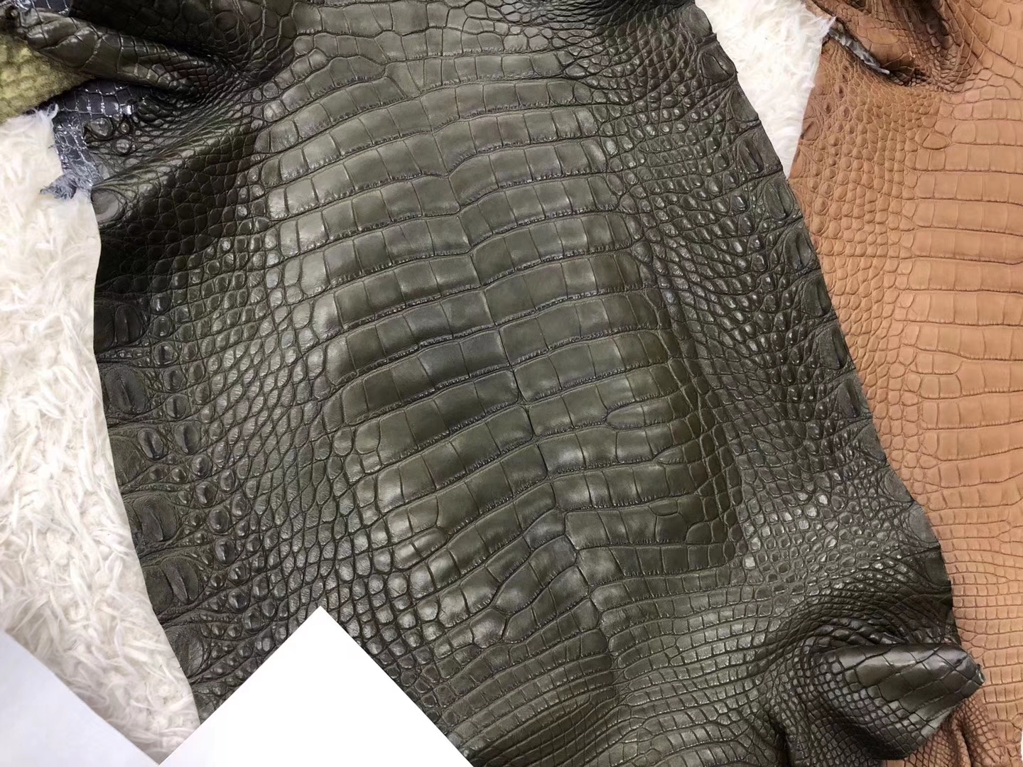 New Arrival Hermes 6H Vert Olive Matt Alligator Crocodile Leather Birkin Bags Customization