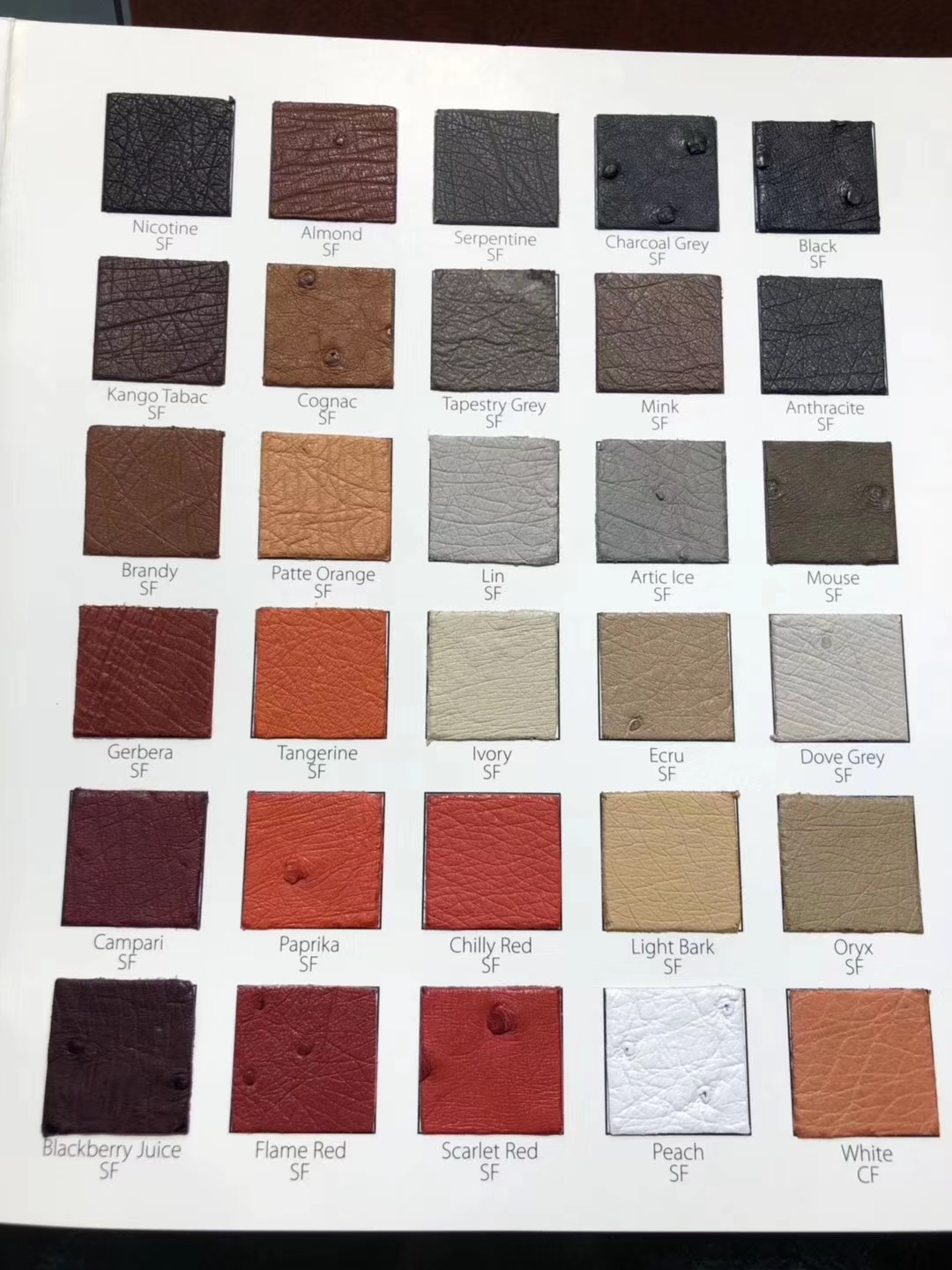 Custimize Hermes Bags Multi-color KK Ostrich Leather Can Order Birkin/Kelly  Bag