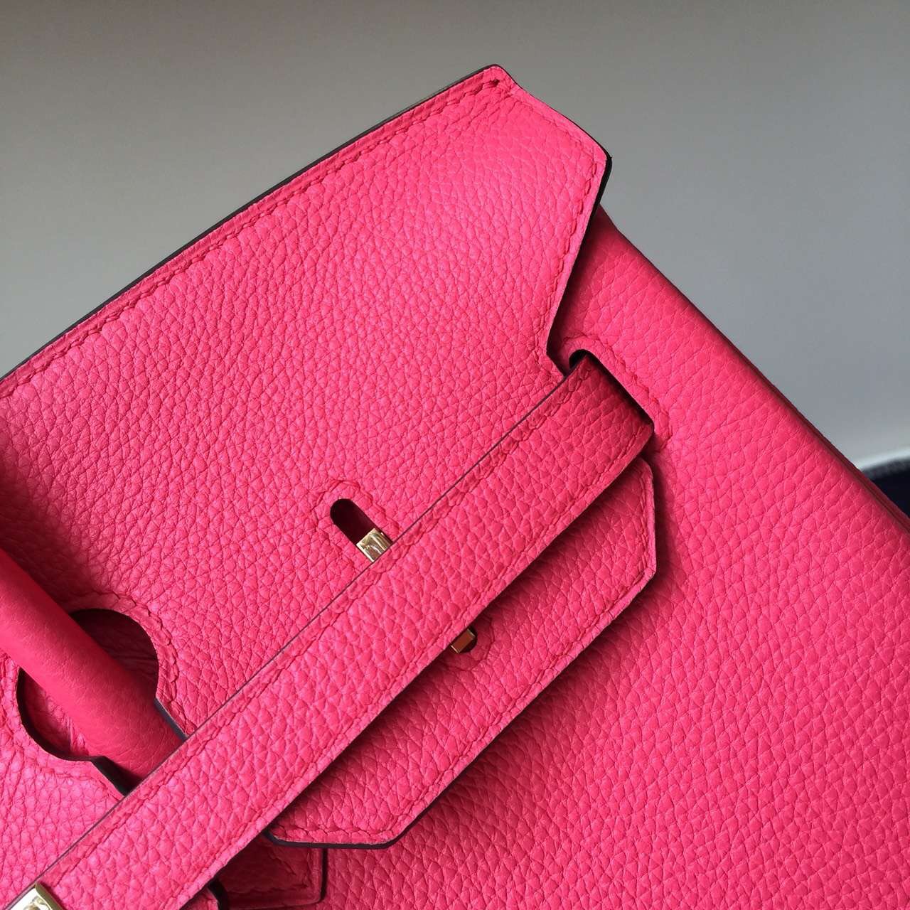 Hot Sale Hermes Togo Leather Birkin 30/35cm in T5 Peach Pink