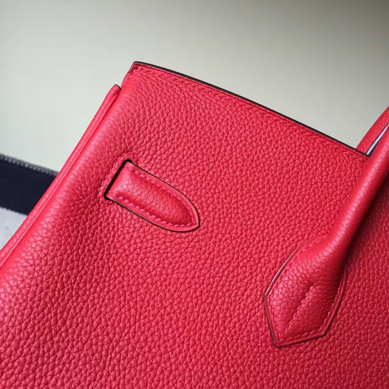 On Sale Hermes Q5 Rouge Casaque Togo Calf  Leather Birkin Bag 35cm