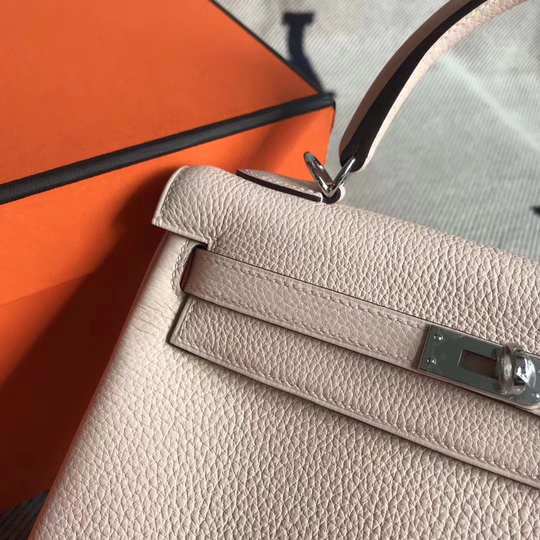 New Arrival Hermes Togo Calfskin Kelly Bag25cm in p1 Rose Elglantine