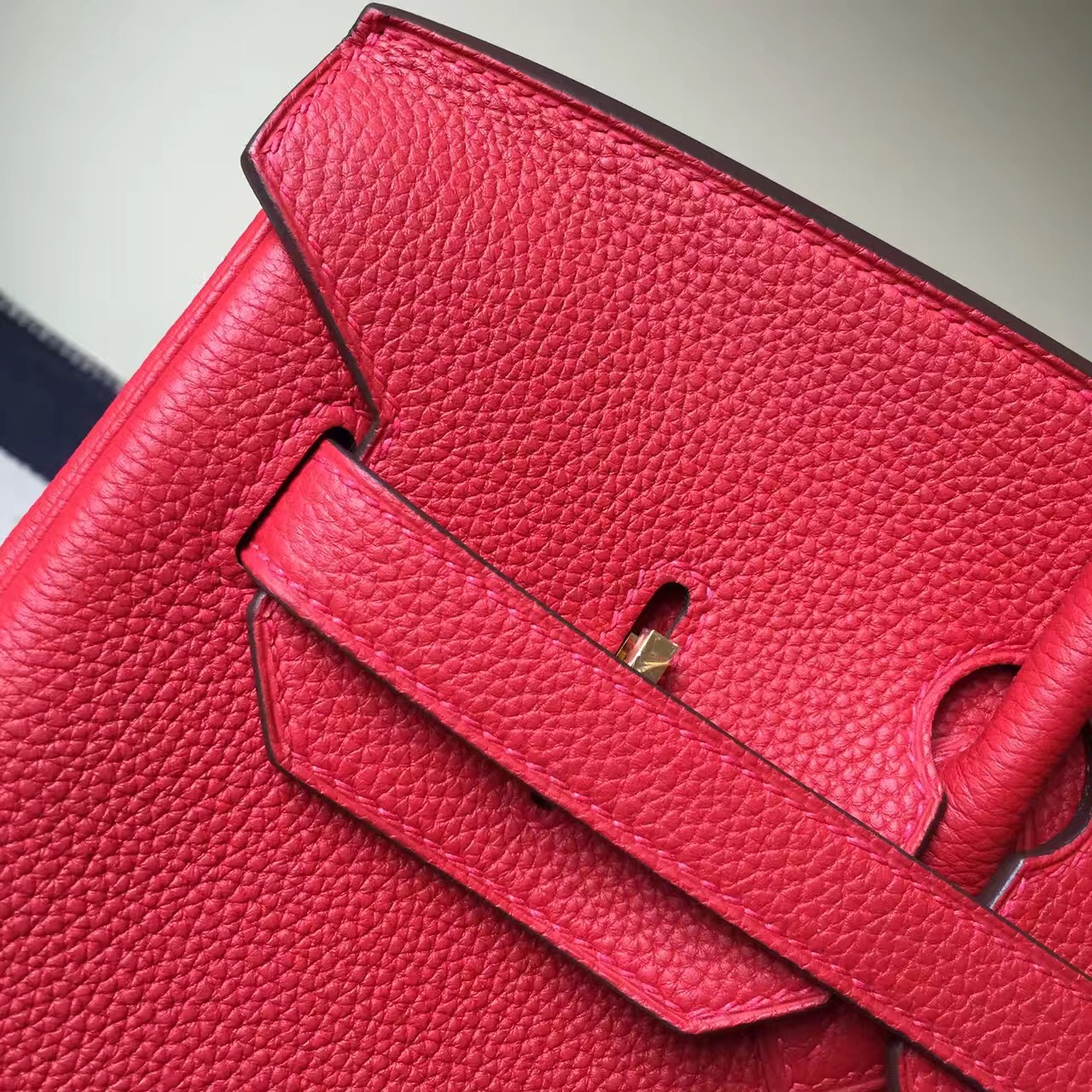 On Sale Hermes Q5 Rouge Casaque Togo Calf  Leather Birkin Bag 35cm