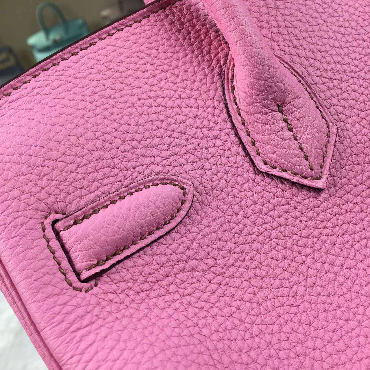 On Sale Hermes Togo Calfskin Leather Birkin Bag 30CM 5P Rose Sakura