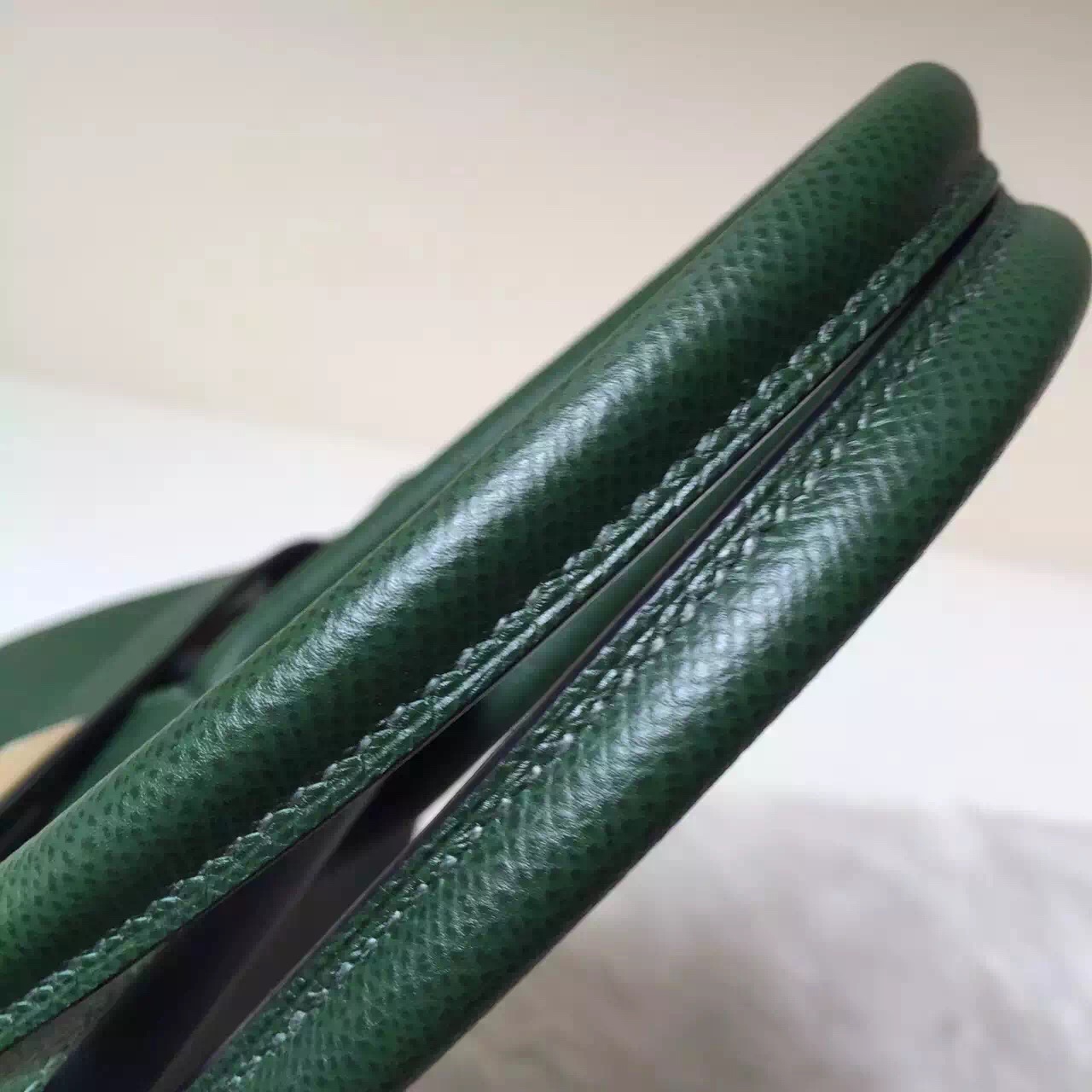 New Hermes 2Q English Green Epsom Leather Birkin Bag30cm