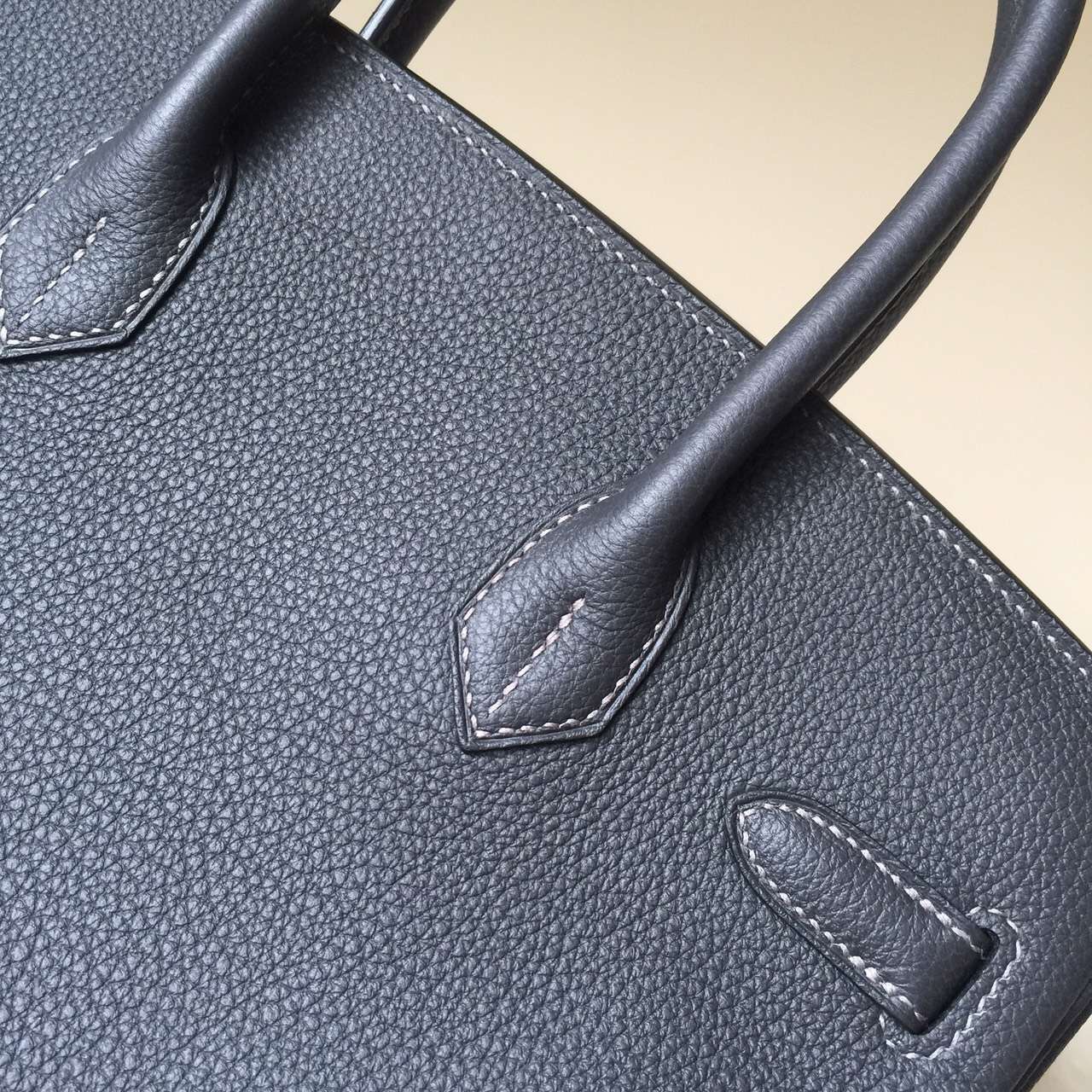 New Fashion Hermes Bag Togo Leather Birkin30 in CK88 Graphite Grey