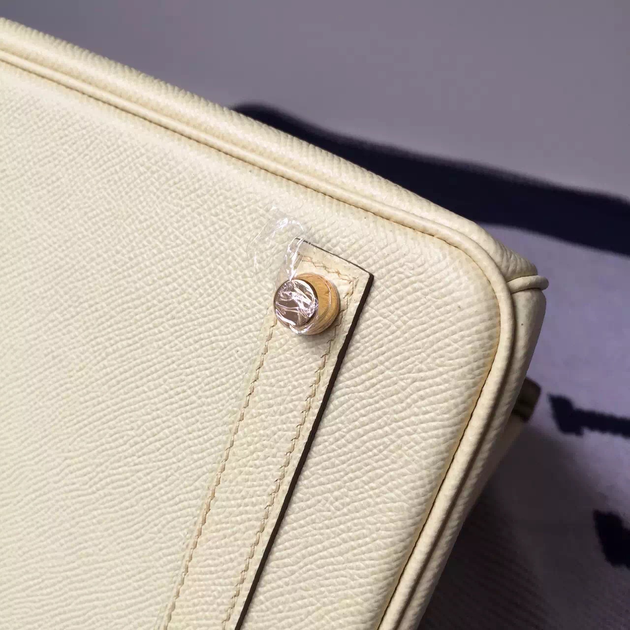 Luxury Women&#8217;s Handbag Hermes 1Z Jaine Poessin Epsom Leather Birkin30cm