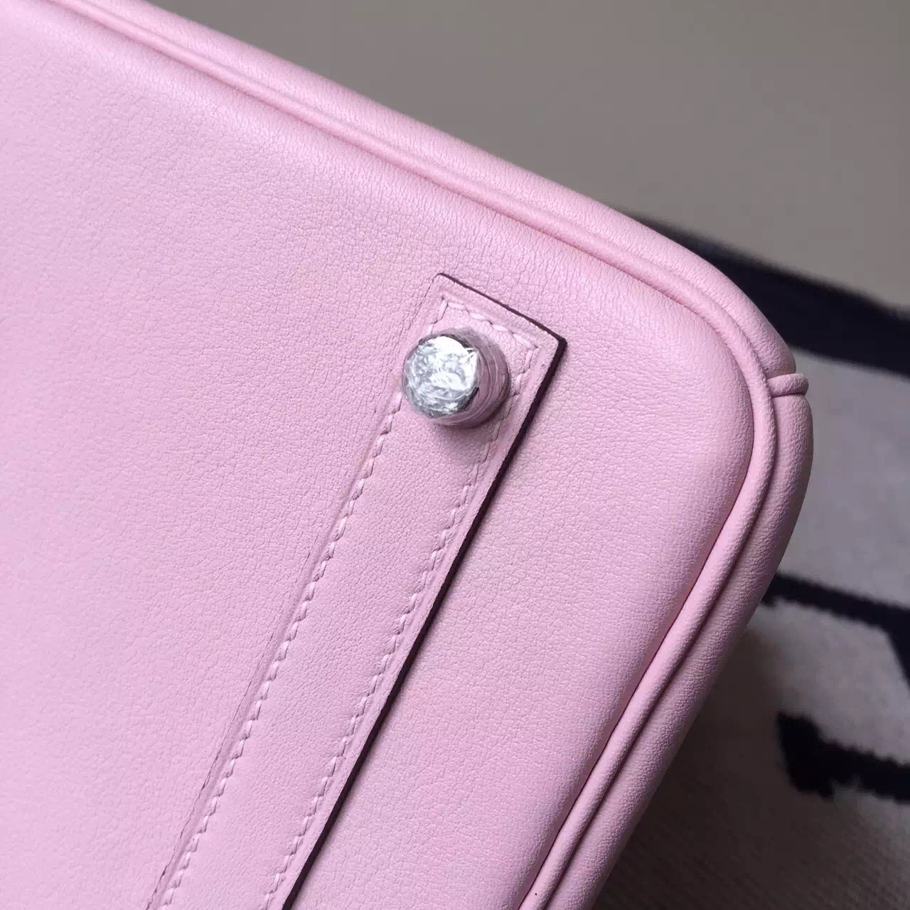 On Sale Hermes Swift Leather Birkin Bag30cm in 3Q New Rose Sakura