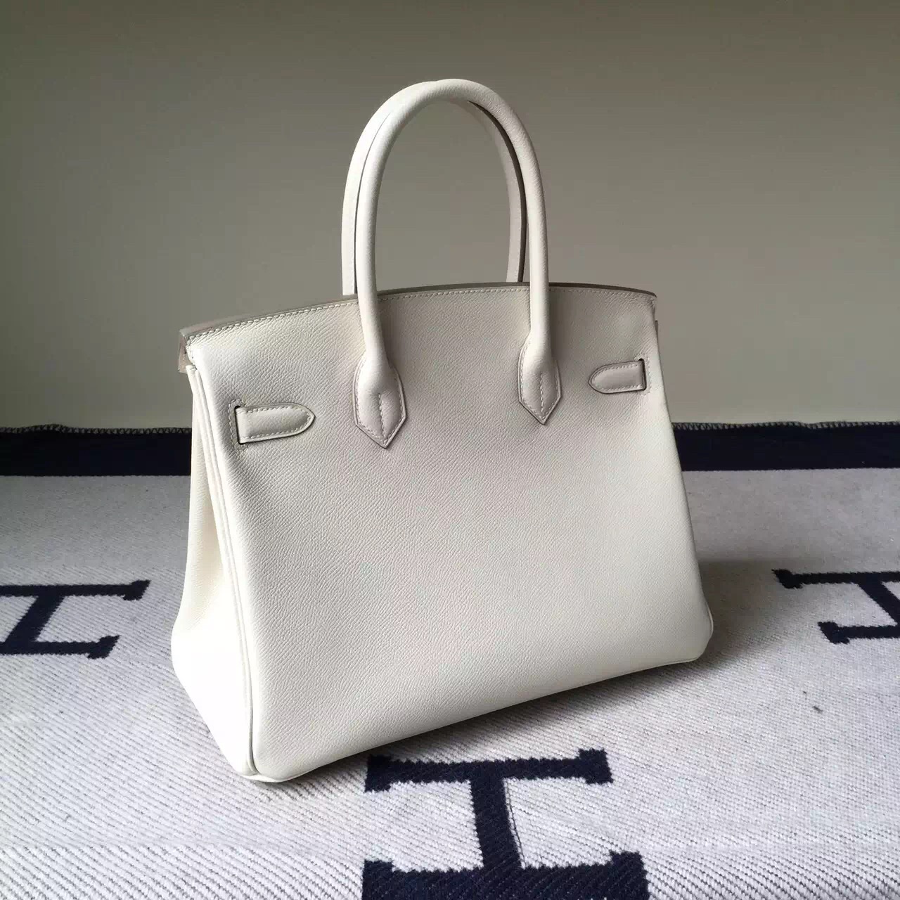 Online Shopping Hermes CK10 Carie Epsom Leather Birkin Bag30cm