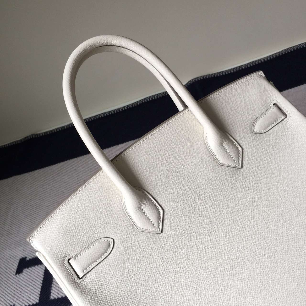 Online Shopping Hermes CK10 Carie Epsom Leather Birkin Bag30cm