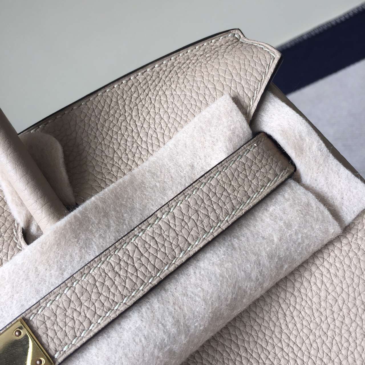 Discount Hermes Togo Calf Leather Birkin30cm Bag in Gris Tourterelle