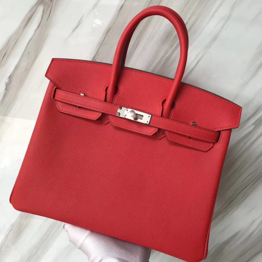 Discount Hermes Birkin Bag25CM in 2019 New Color S3 Rose De Coeur Silver Hardware