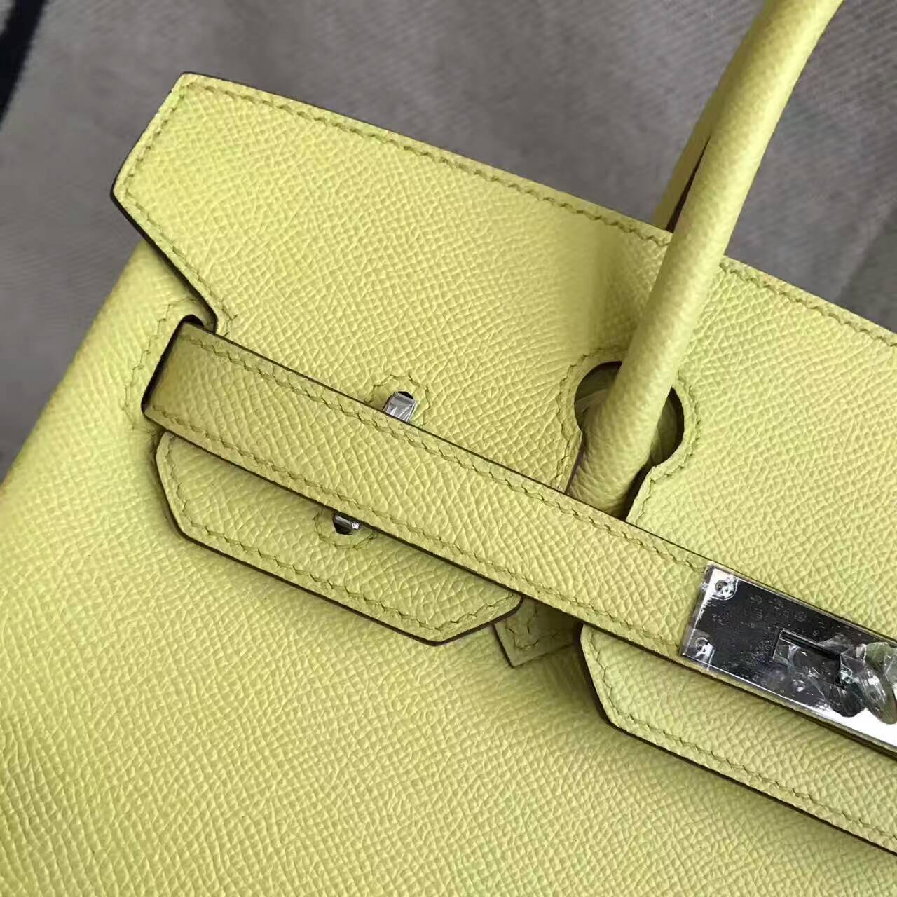 On Sale Hermes Birkin Bag 30cm in 9R Lemon Yellow Epsom Leather