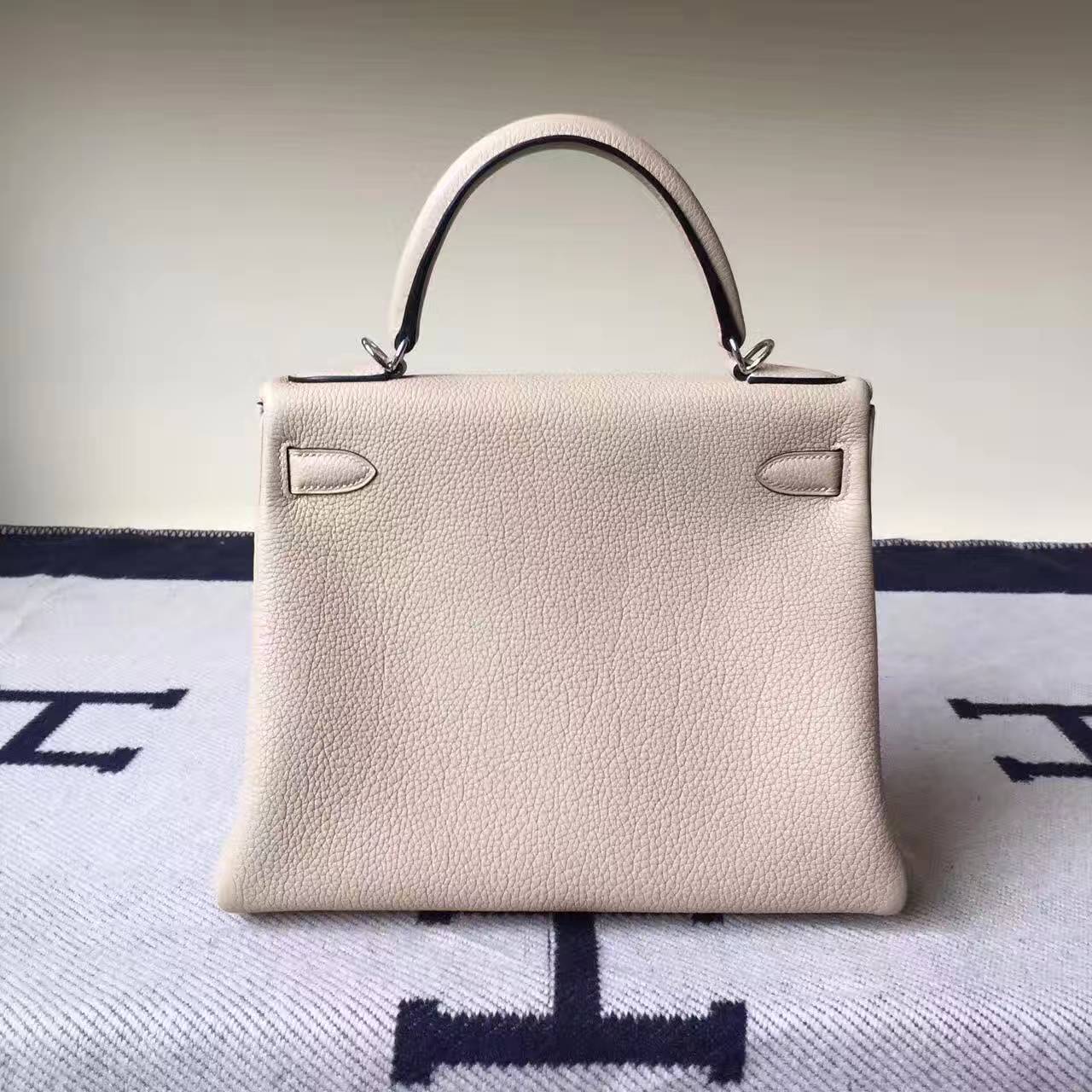 Wholesale Hermes S2 Trench Grey Togo Leather Kelly Bag 28CM