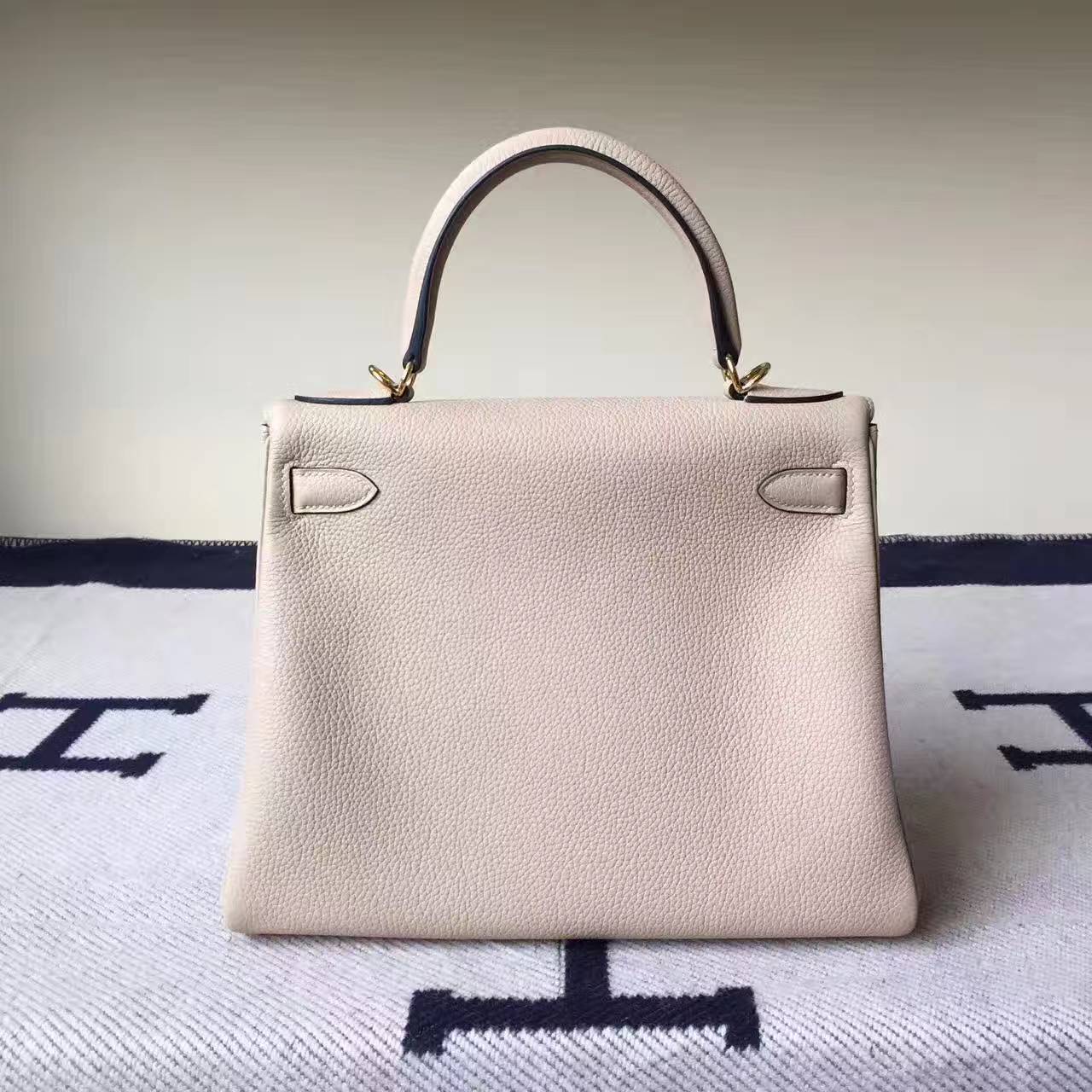 Wholesale Hermes S2 Trench Grey Togo Leather Kelly Bag 28CM