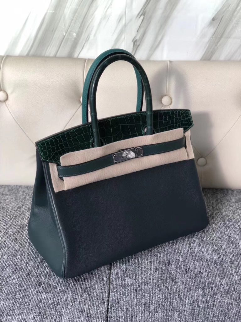 Hermes Touch Series Birkin 30CM Bag in Eight-color Silver Hardware