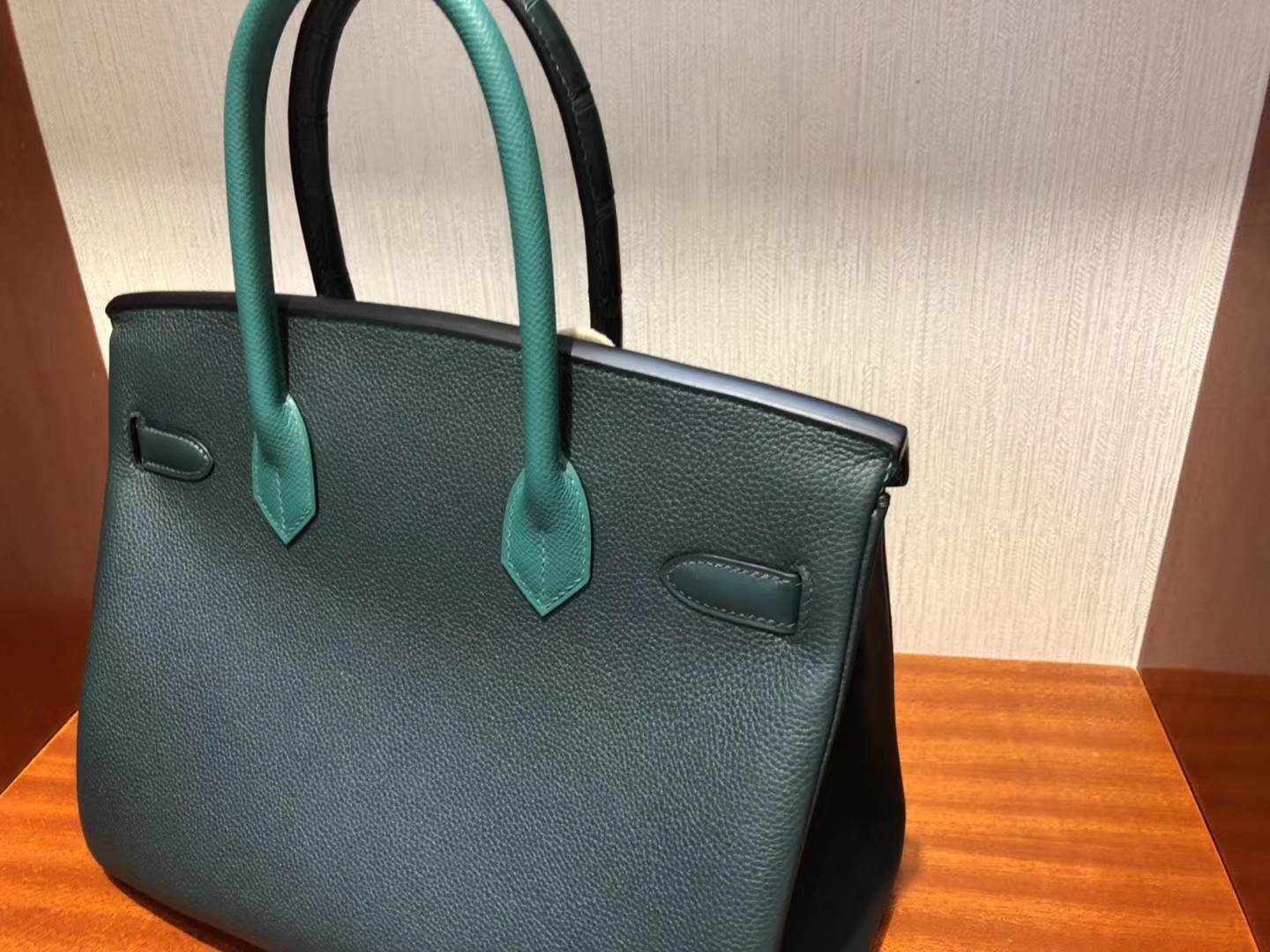 Discount Hermes Eight-color Crocodile/Togo Leather Birkin30CM Bag Silver Hardware